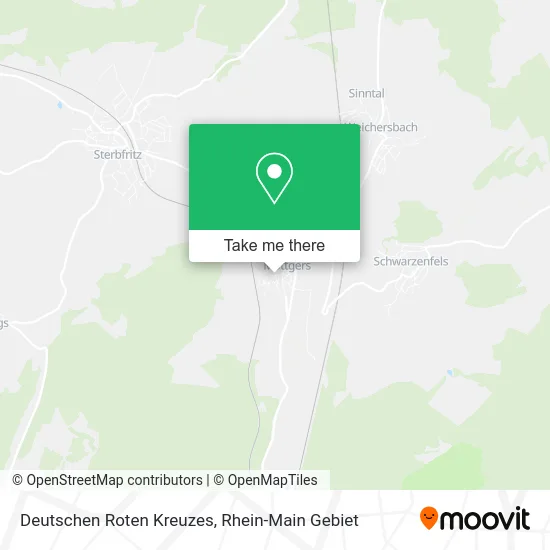 Карта Deutschen Roten Kreuzes