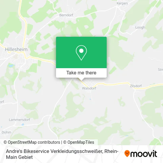 Карта Andre's Bikeservice Verkleidungsschweißer