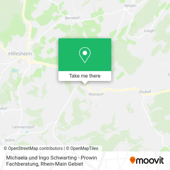 Карта Michaela und Ingo Schwarting - Prowin Fachberatung