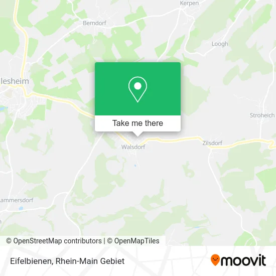 Карта Eifelbienen