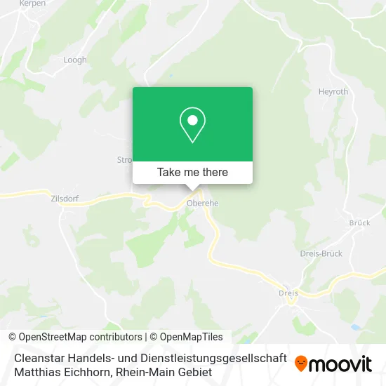 Карта Cleanstar Handels- und Dienstleistungsgesellschaft Matthias Eichhorn