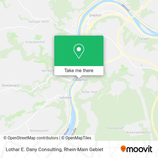 Карта Lothar E. Dany Consulting