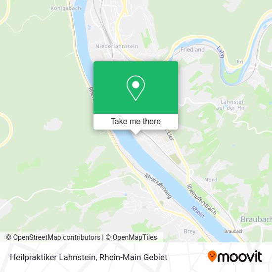 Карта Heilpraktiker Lahnstein