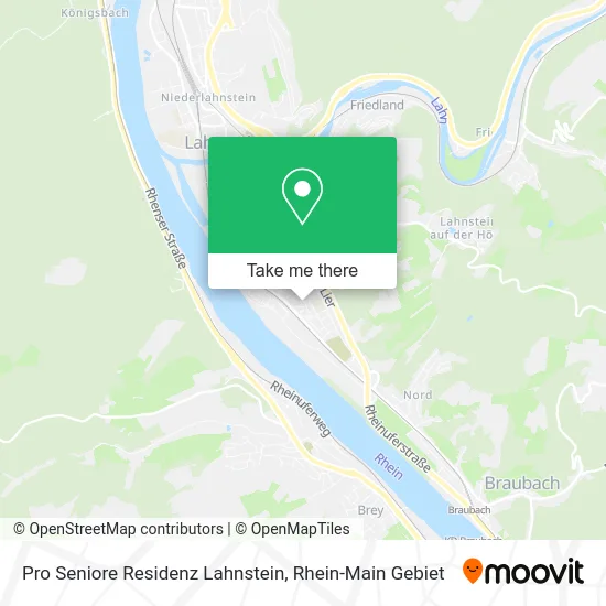 Карта Pro Seniore Residenz Lahnstein