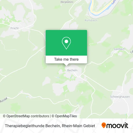 Карта Therapiebegleithunde Becheln