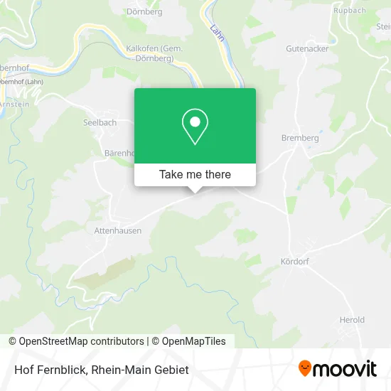 Hof Fernblick map