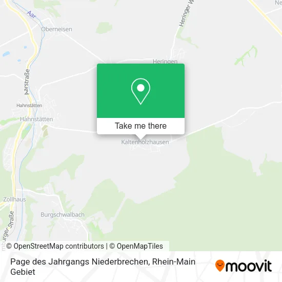 Карта Page des Jahrgangs Niederbrechen
