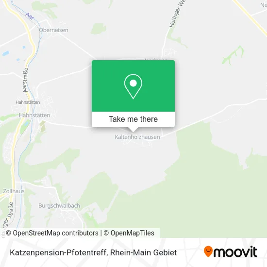 Карта Katzenpension-Pfotentreff