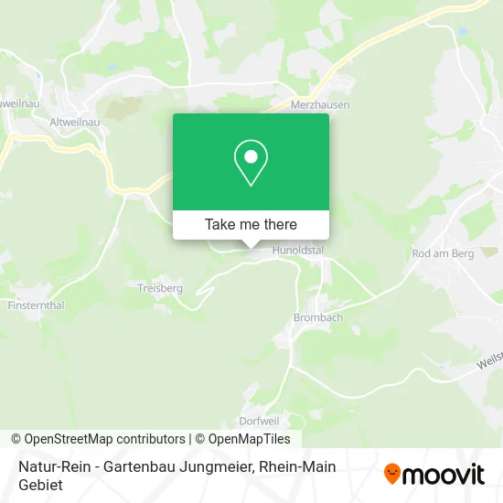 Карта Natur-Rein - Gartenbau Jungmeier
