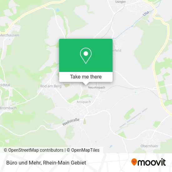 Карта Büro und Mehr