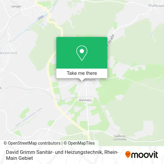 Карта David Grimm Sanitär- und Heizungstechnik