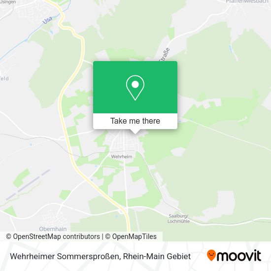 Карта Wehrheimer Sommersproßen