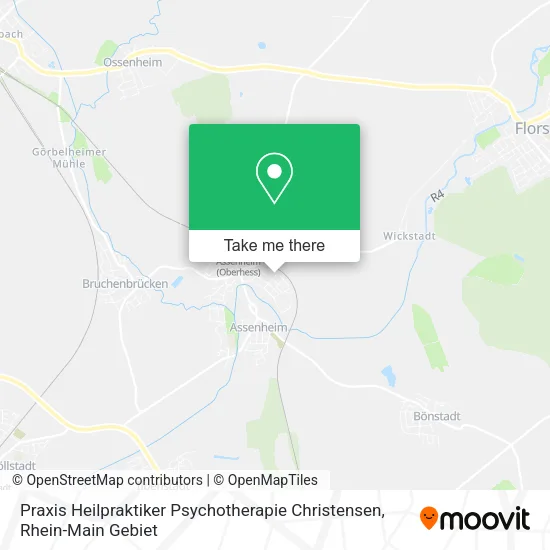 Карта Praxis Heilpraktiker Psychotherapie Christensen