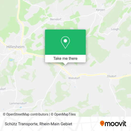 Карта Schütz Transporte