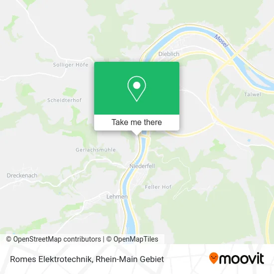 Карта Romes Elektrotechnik