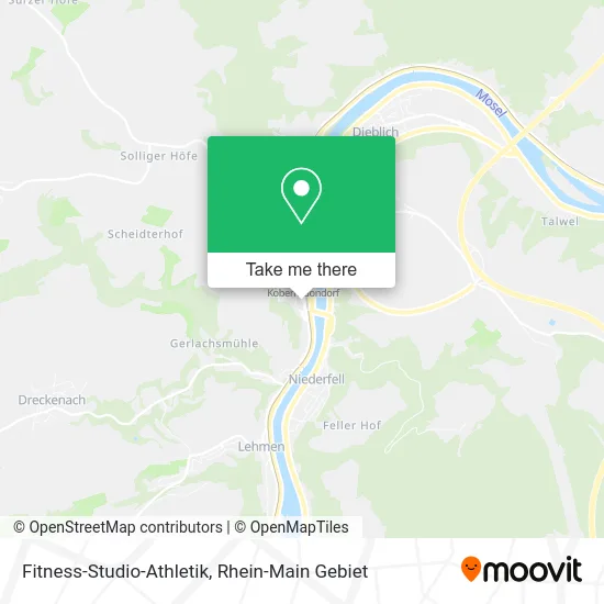 Карта Fitness-Studio-Athletik