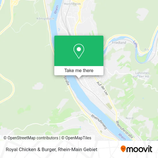 Карта Royal Chicken & Burger