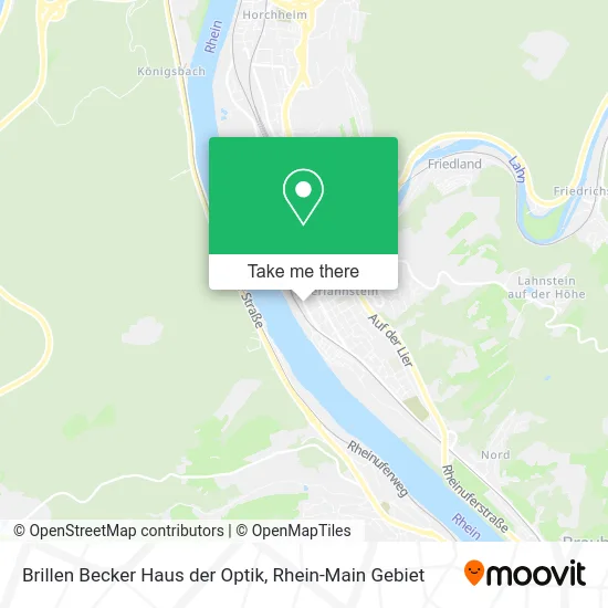 Карта Brillen Becker Haus der Optik