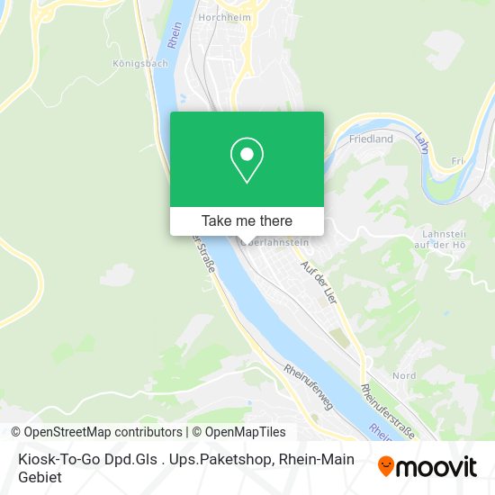 Карта Kiosk-To-Go Dpd.Gls . Ups.Paketshop