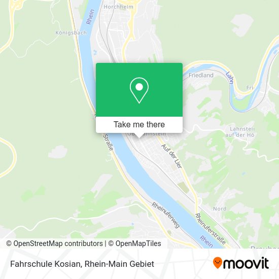 Карта Fahrschule Kosian
