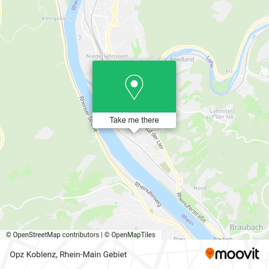 Карта Opz Koblenz