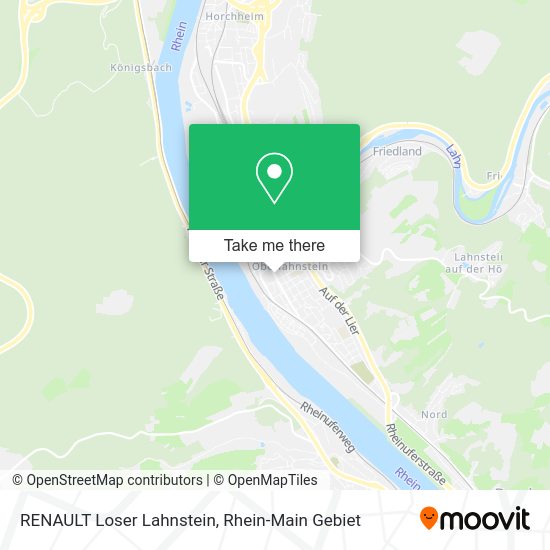 Карта RENAULT Loser Lahnstein