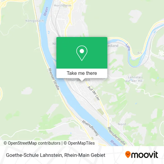 Карта Goethe-Schule Lahnstein