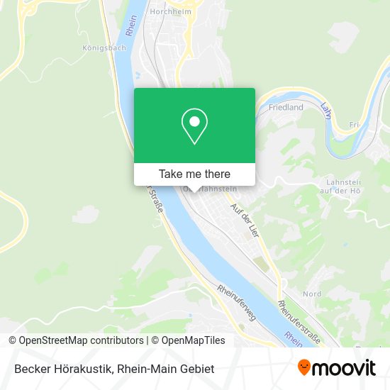 Карта Becker Hörakustik