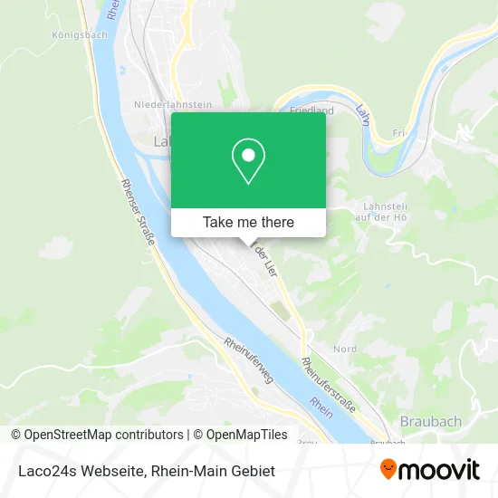 Карта Laco24s Webseite