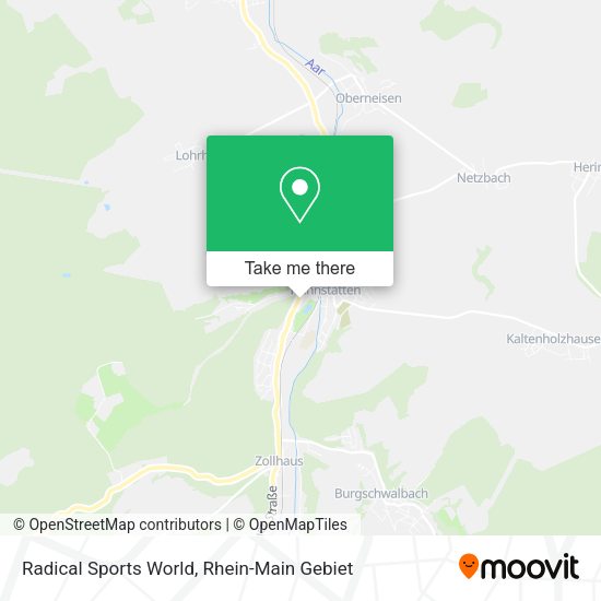 Карта Radical Sports World