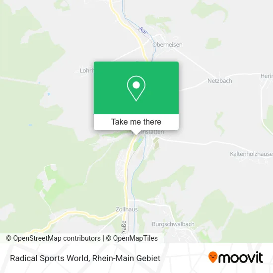 Карта Radical Sports World