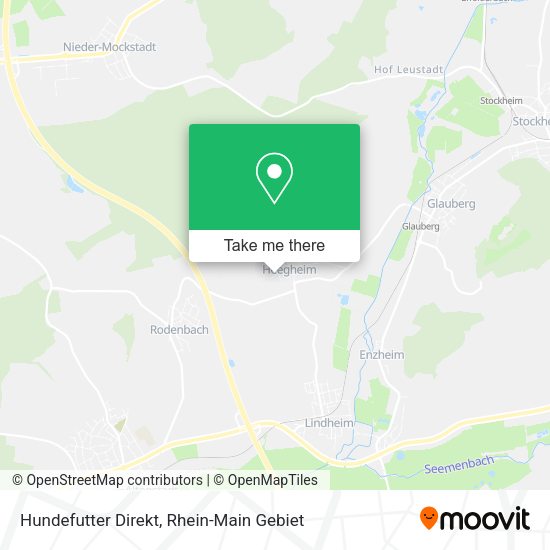 Карта Hundefutter Direkt