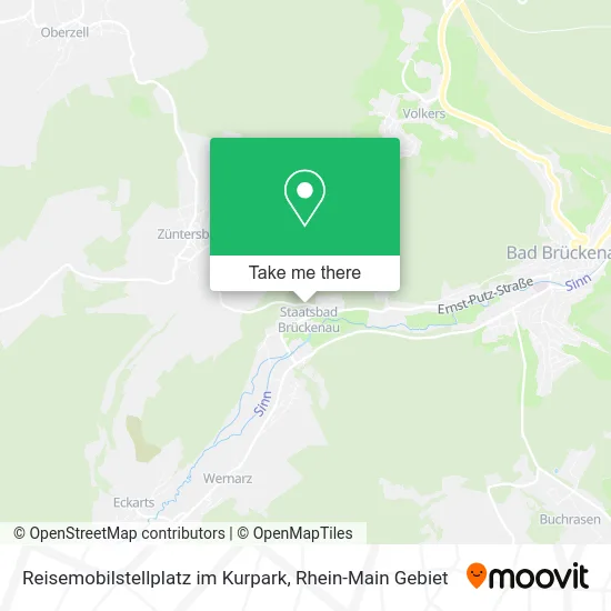 Карта Reisemobilstellplatz im Kurpark