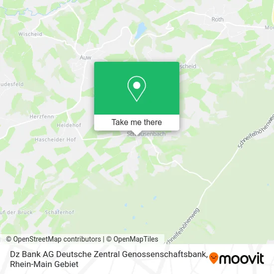 Карта Dz Bank AG Deutsche Zentral Genossenschaftsbank