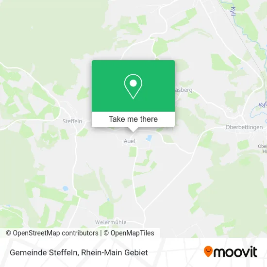 Карта Gemeinde Steffeln