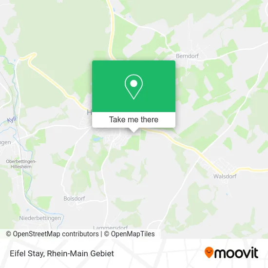 Карта Eifel Stay