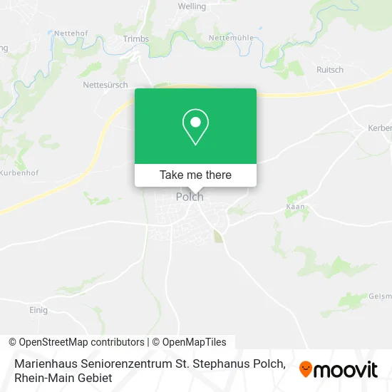 Карта Marienhaus Seniorenzentrum St. Stephanus Polch