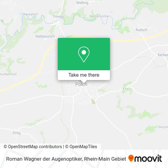 Карта Roman Wagner der Augenoptiker