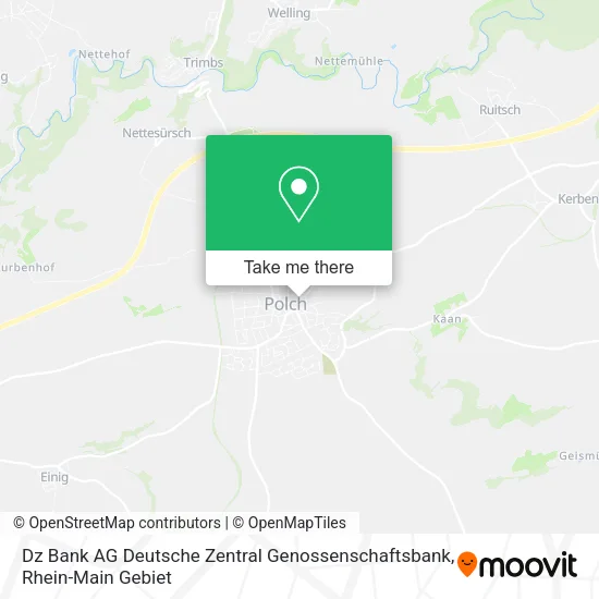 Карта Dz Bank AG Deutsche Zentral Genossenschaftsbank