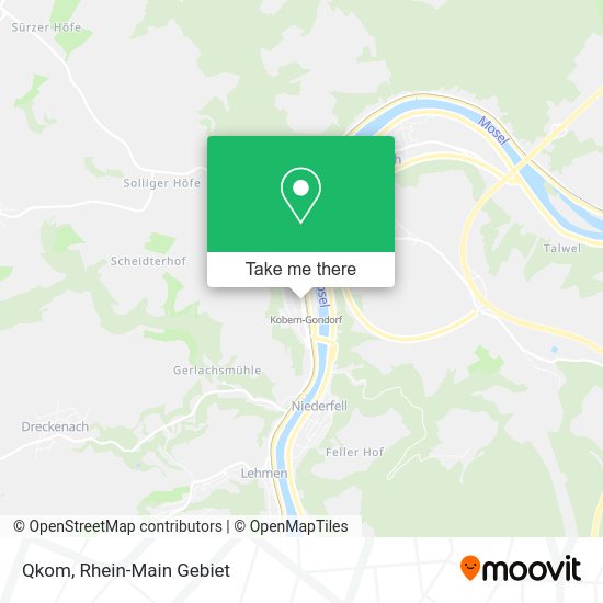 Карта Qkom