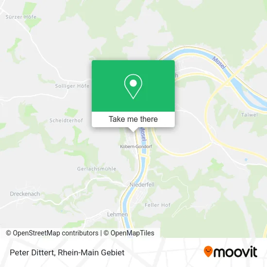 Peter Dittert map