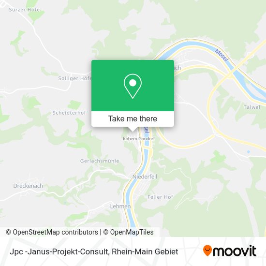 Карта Jpc -Janus-Projekt-Consult