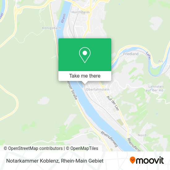 Карта Notarkammer Koblenz