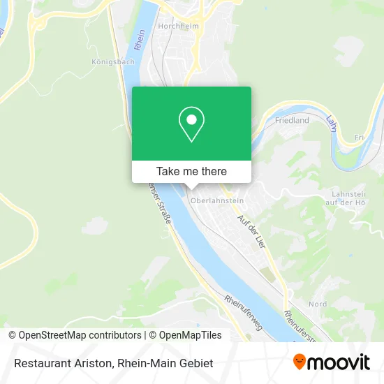 Карта Restaurant Ariston