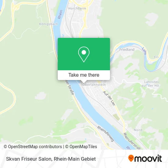 Карта Skvan Friseur Salon