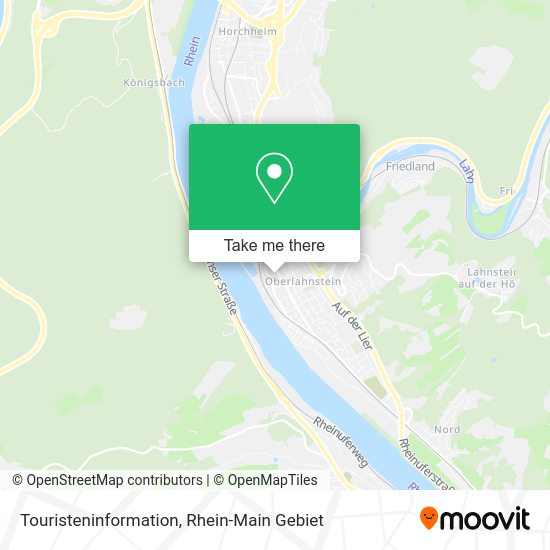 Карта Touristeninformation
