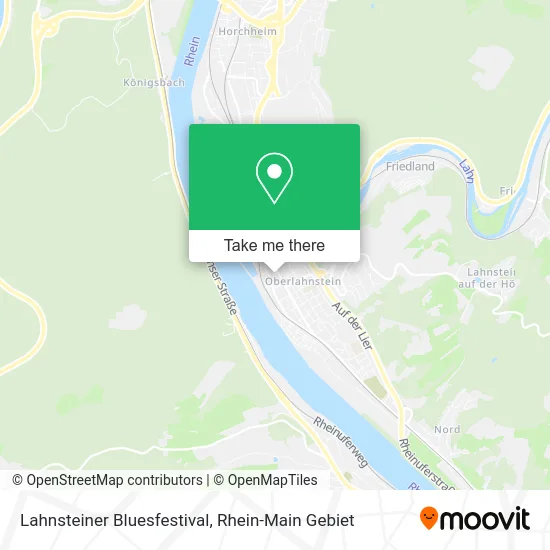 Карта Lahnsteiner Bluesfestival