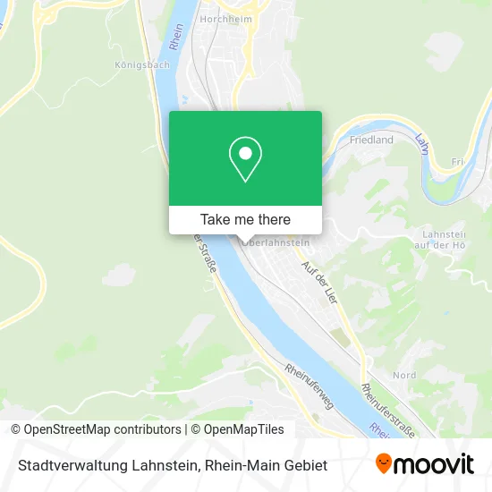 Карта Stadtverwaltung Lahnstein