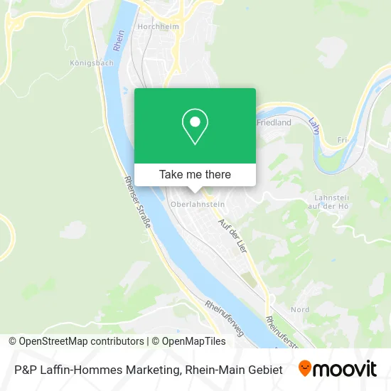 Карта P&P Laffin-Hommes Marketing