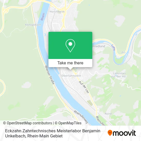 Карта Eckzahn Zahntechnisches Meisterlabor Benjamin Unkelbach